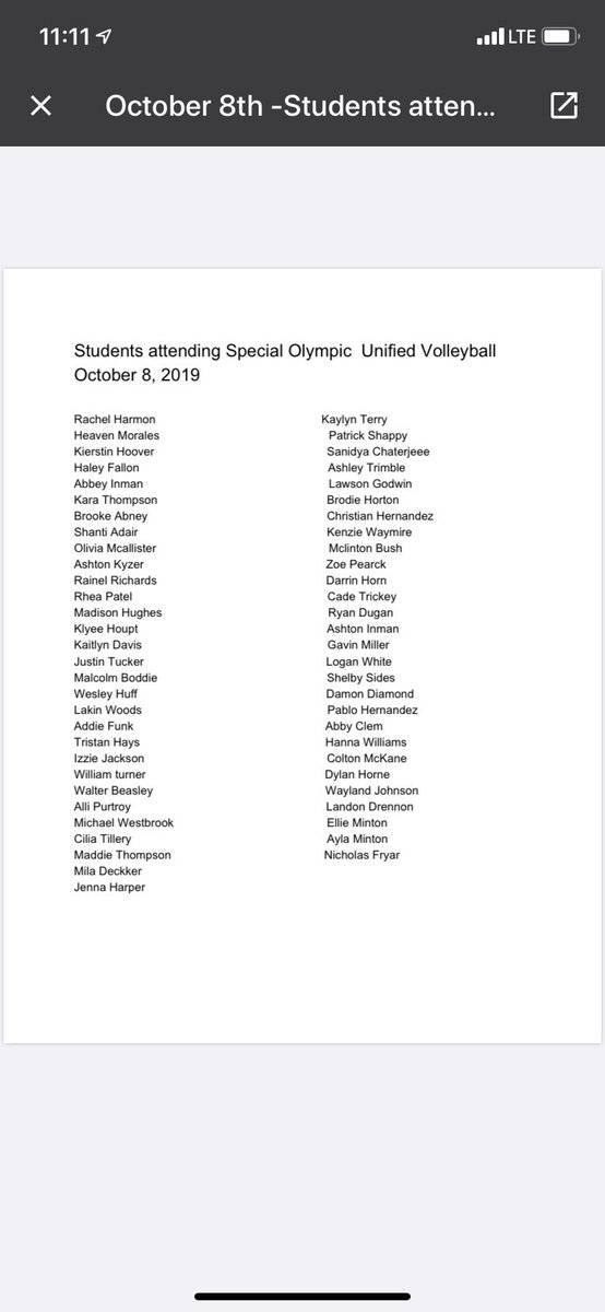 VOLLEYBALL STARTS TOMORROW 🤩🤩
checklist: 
permission slips
white shirt 
black shorts 
tennis shoes
bring a lunch
volleyball skills