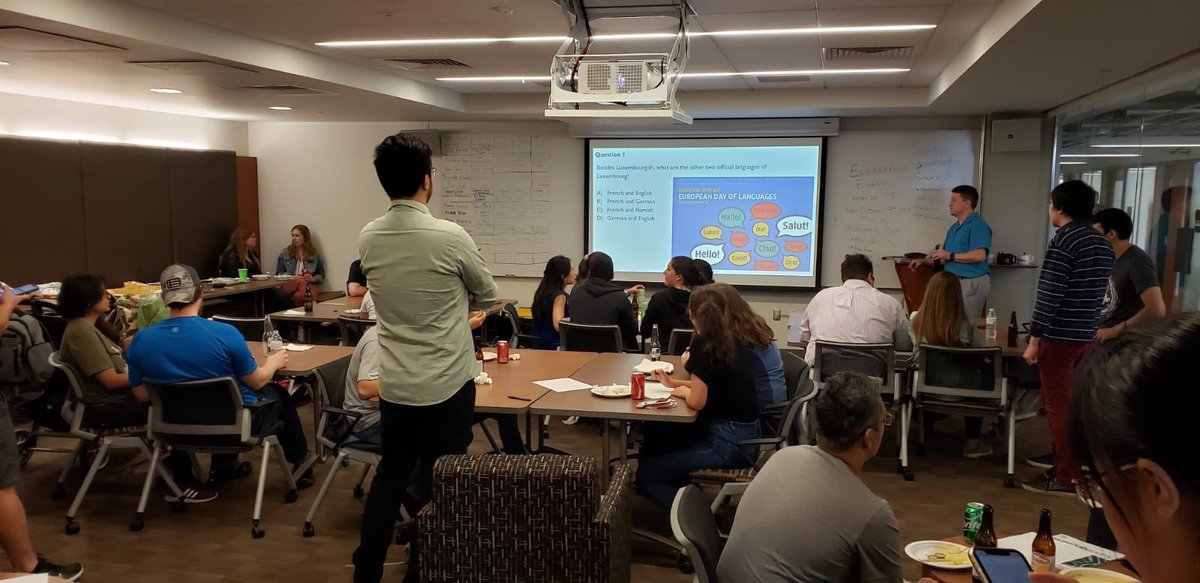 chepittgsa's tweet photo. Another trivia happy hour for the books! With no random topic left behind, there’s no 𝒒𝒖𝒆𝒔𝒕𝒊𝒐𝒏 why trivia themed happy hours are a favorite. See y’all at the next one! https://t.co/pHevsAwH4D