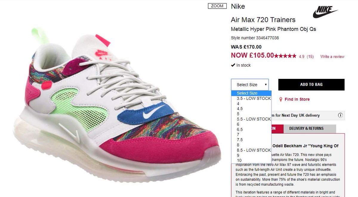 offspring trainers sale