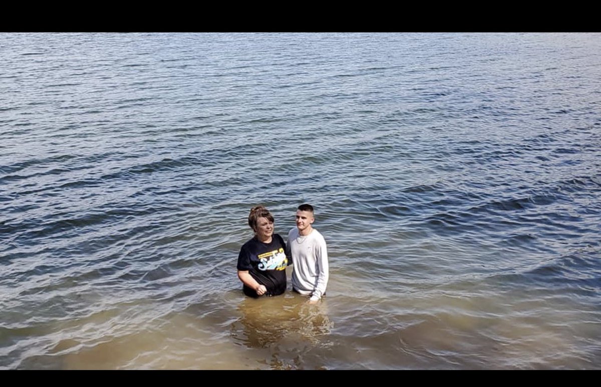 thecoltenalan's tweet photo. one LORD. one FAITH. one BAPTISM โ๏ธ #washedbythewater https://t.co/637hFziBb5