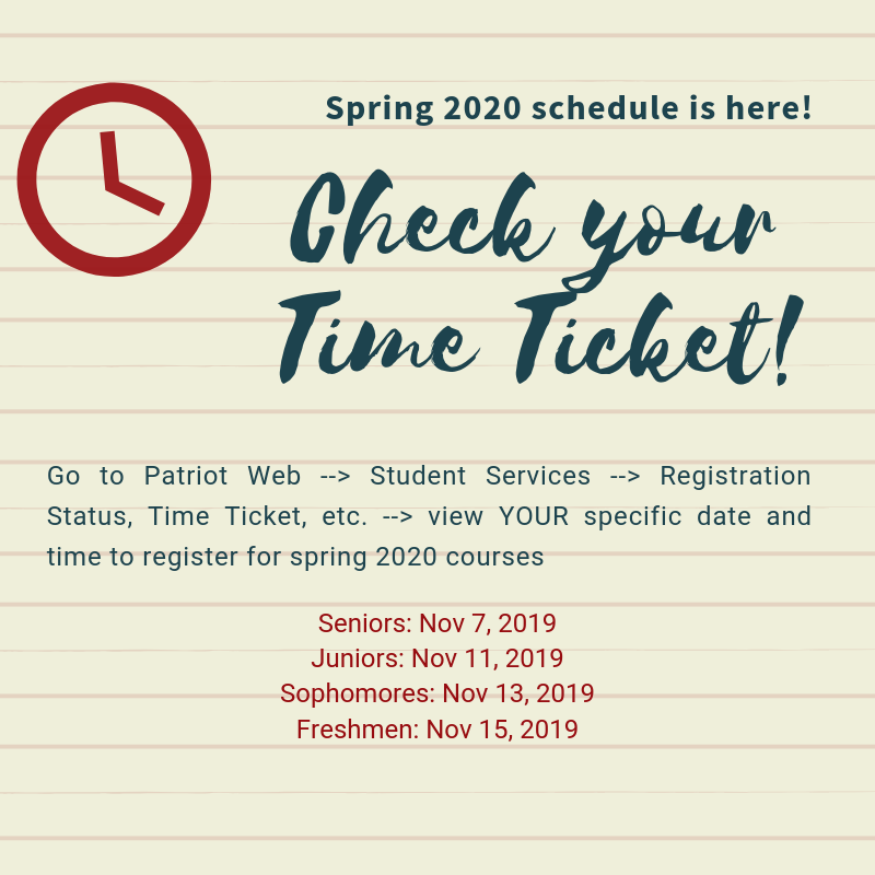 Masonsuccess's tweet photo. Students @GeorgeMasonU: Start planning for spring 2020 semester. The schedule is open and academic advisors are ready to help you plan and make the most of your college experience. #advisingmatters The academic advising community shares the following message: https://t.co/9dSwaUww8x