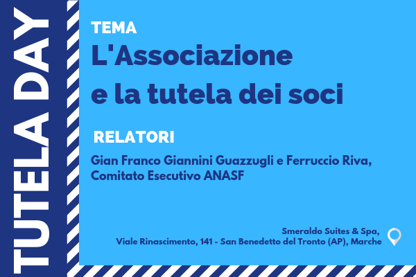 anasfCF's tweet photo. Tutela Day: partecipa all'incontro di Anasf sulla tutela dei soci che si terrà il 16/10 nelle Marche, con Gian Franco Giannini Guazzugli e Ferruccio Riva del Comitato Esecutivo dell'Associazione https://t.co/msuztEJWhq #anasfday #tuteladay @EfpaItalia @gieffegigi @ferruccioriva https://t.co/vrb7QtI5iW