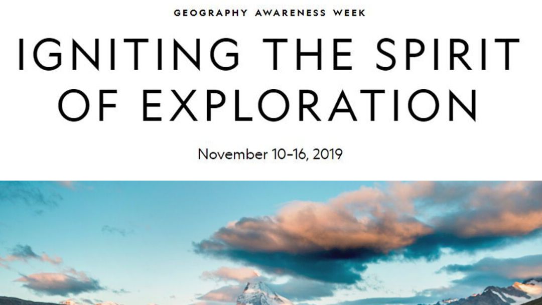 theAAG's tweet image. Do you know about Geography Awareness Week? Held every 3rd week in November, people around the world focus on the importance of geography with events and activities for students, teachers, and communities. Learn more and plan ahead to celebrate #GeoWeek! bit.ly/2OhGf80