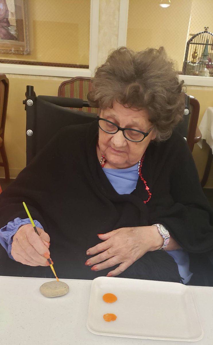 AutumnWoodsHC's tweet photo. We enjoyed painting rocks to place in our rock garden!
#SoINRocks https://t.co/hhGldL0iRs