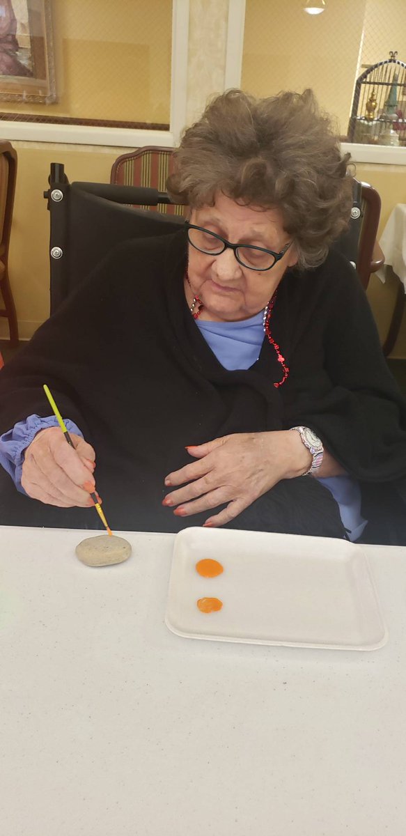 AutumnWoodsHC's tweet photo. We enjoyed painting rocks to place in our rock garden!
#SoINRocks https://t.co/hhGldL0iRs