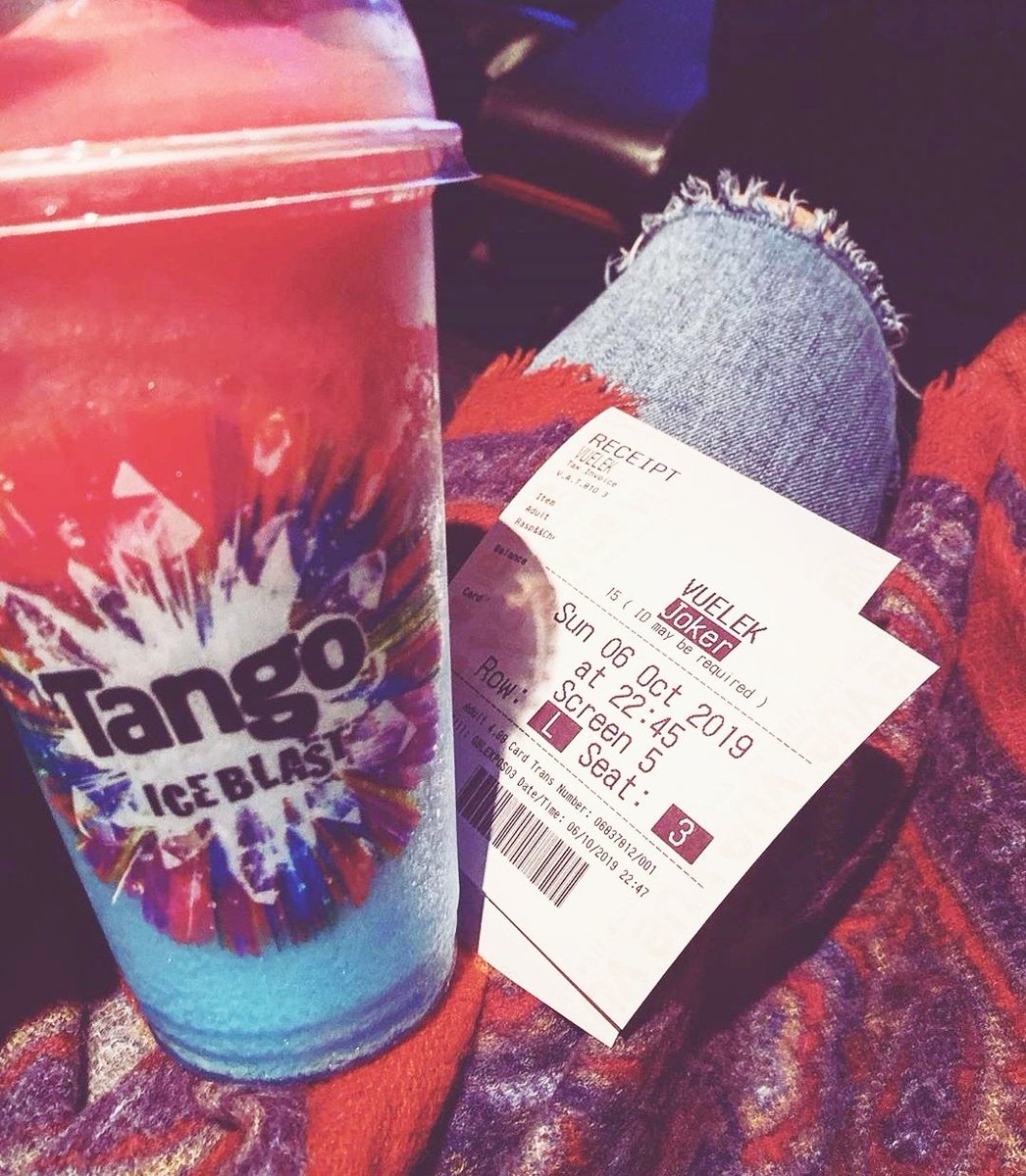 Who's off to see <a href="/jokermovie/">Joker Movie</a> this week? 🙋🏼‍♀️ No trip to the cinema is complete without a Tango Ice Blast 🤡  <a href="/vuecinemas/">Vue</a> 
#vue #vuecinema #cinema #joker #thejoker #jokermovie #tangoiceblast