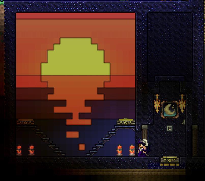 R Terraria Sunset Teleport Room T Co Cephwk7mio T Co Fyiyme0bfe Twitter