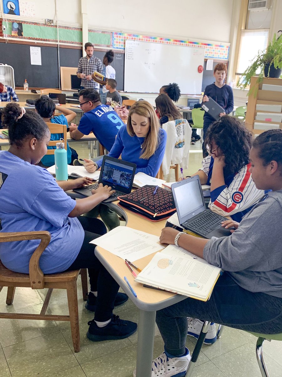 DrummondSchool's tweet photo. Middle school presents many challenges. Mrs. Kittle is thankful for collaboration and the academic support! #ShadowAStudentChallenge #EdEquityN6 https://t.co/fnDZ89qQFB