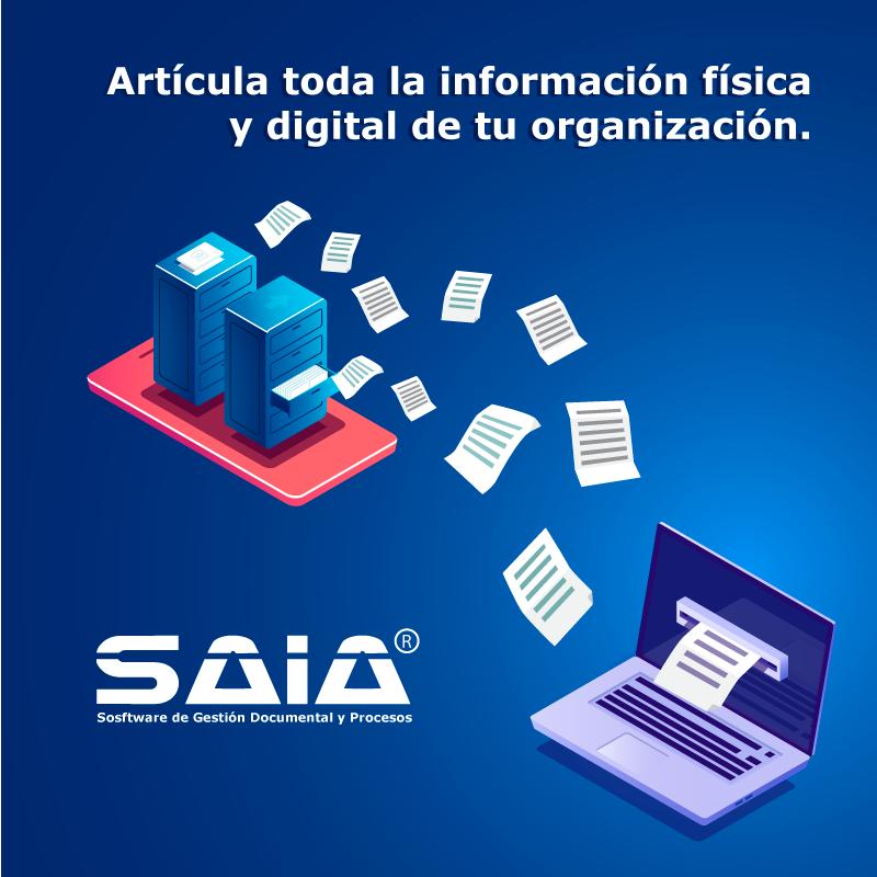saiasoftware's tweet image. SAIA te permite articular la información física con la información digital de tu organización.

Conoce más en: cerok.co

#SoftwareDocumental #Gopaperless #Ceropapelmasvida