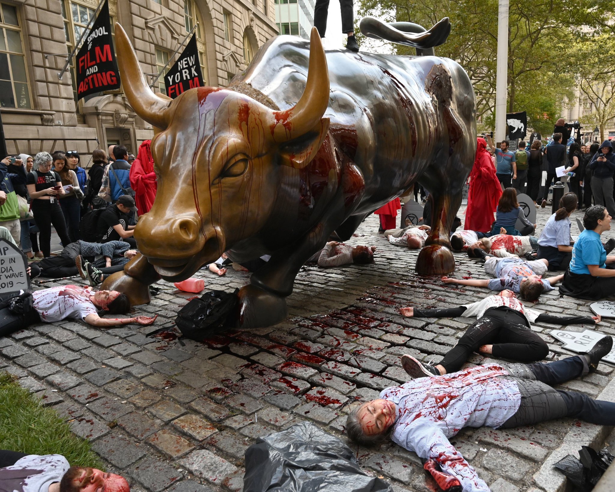 Image result for New York’s ‘Charging Bull’ Statue"