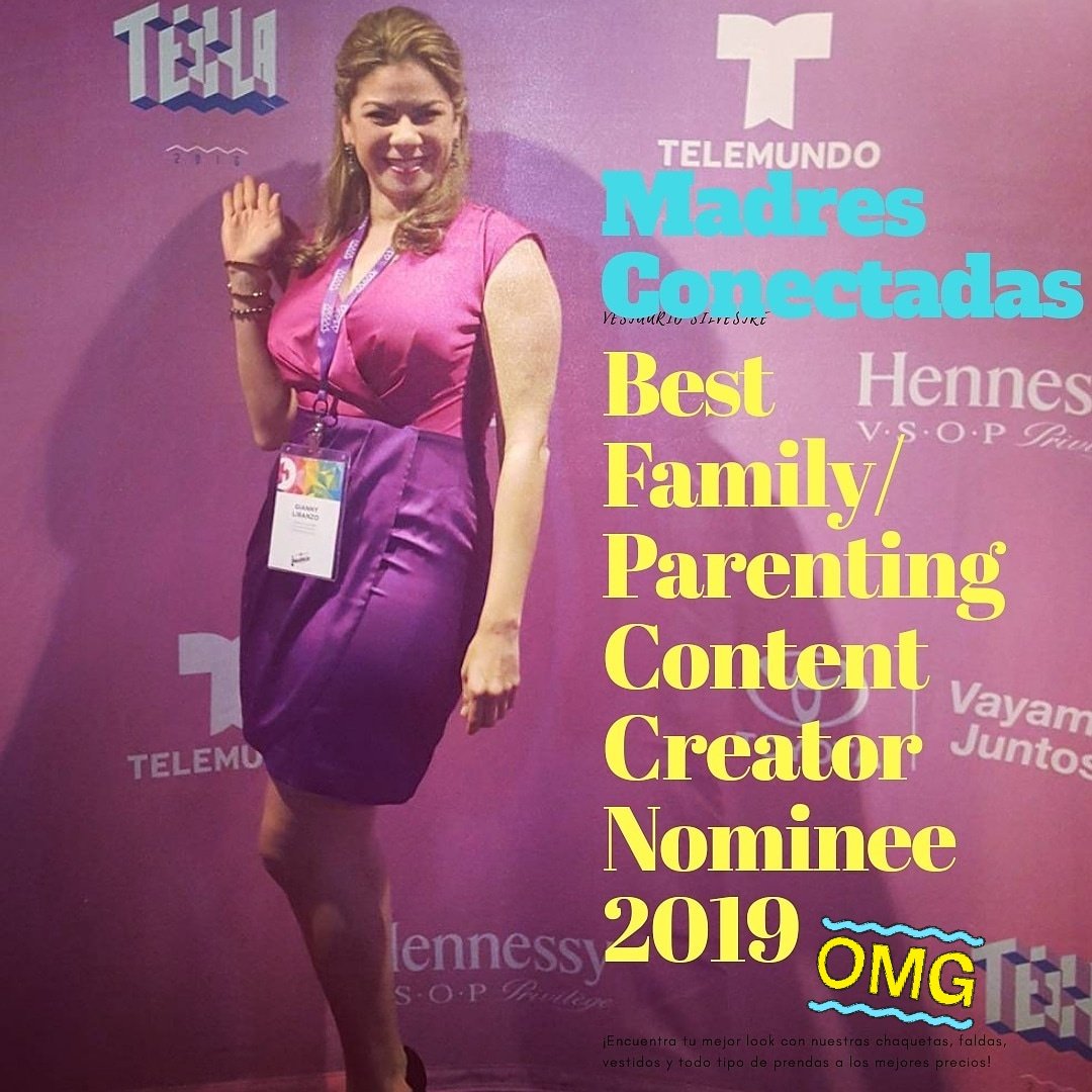 Madresconectada's tweet photo. An honor and a lot of joy for this nomination as Best family/parenting content creator for the #TECLA Awards 2019.
This is a recognition, most of all, to perseverance and what may be possible once you find your own voice and stay true to yourself
#MadresConectadas @Hispanicize https://t.co/FiYTK3SZqY
