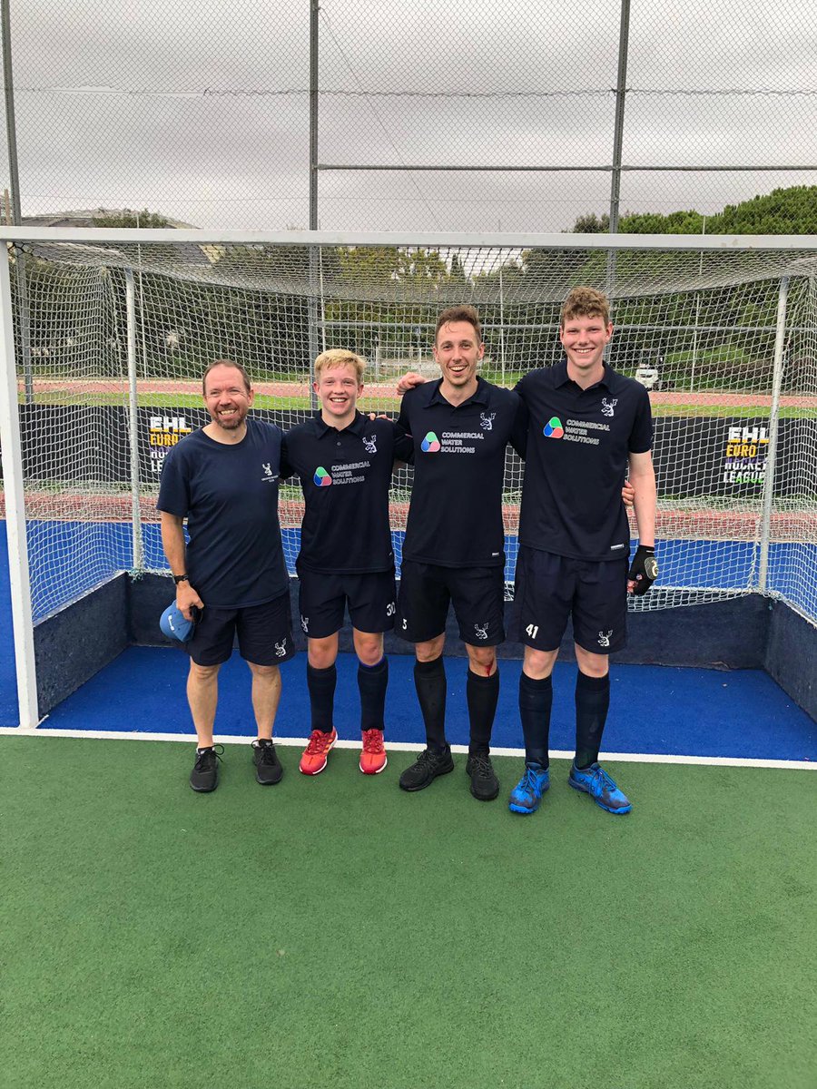 sport_smc's tweet photo. The Stew Mel Hockey Family was out in force in Barcelona over the weekend as Grange HC took part in the @EHLHockeyTV. Well done to Mr Constable who was coaching and to Jamie C and Cameron E who were playing alongside FP Andy Graham 👍🏑 #theevolutionofman #stewmelhockeyfamily https://t.co/MxpSMcW8UP