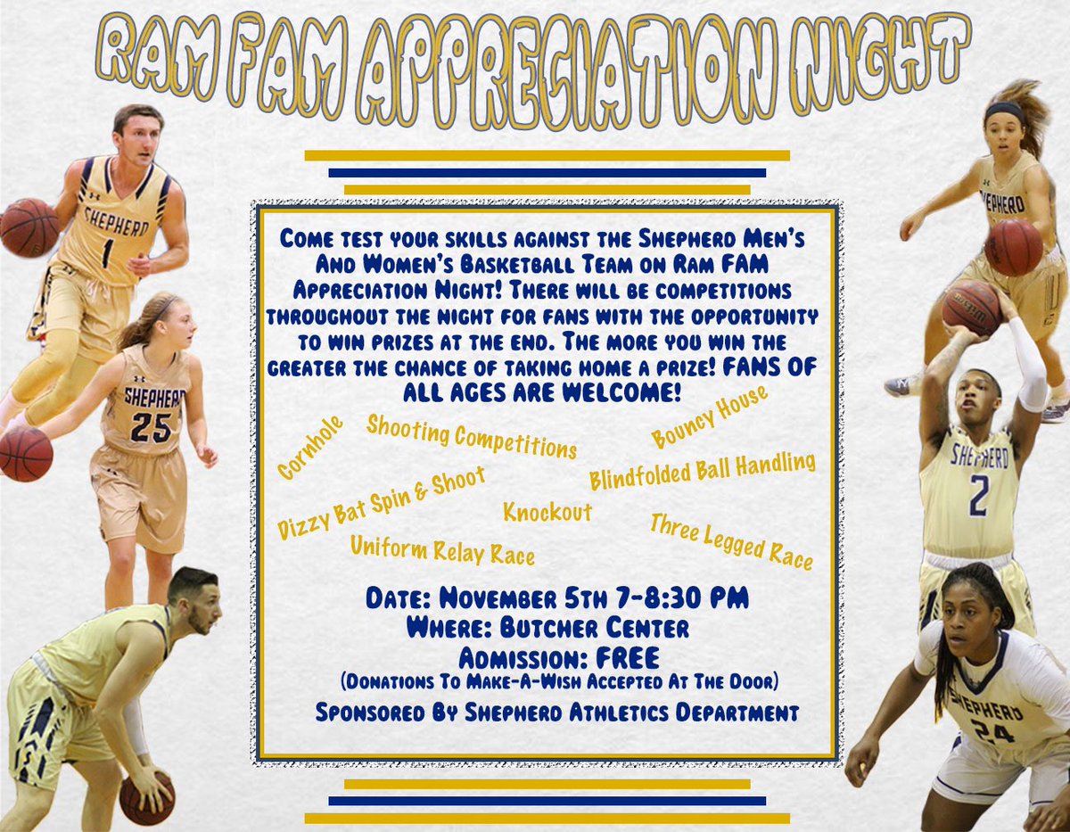 SURamsWHoops's tweet photo. 🚨Ram Fam Appreciation Night🚨
Come challenge our team members in many different skill competitions at this FUN and FREE event! https://t.co/qeQEyt4Lz9