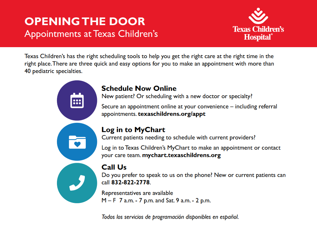 Texaschildrens My Chart