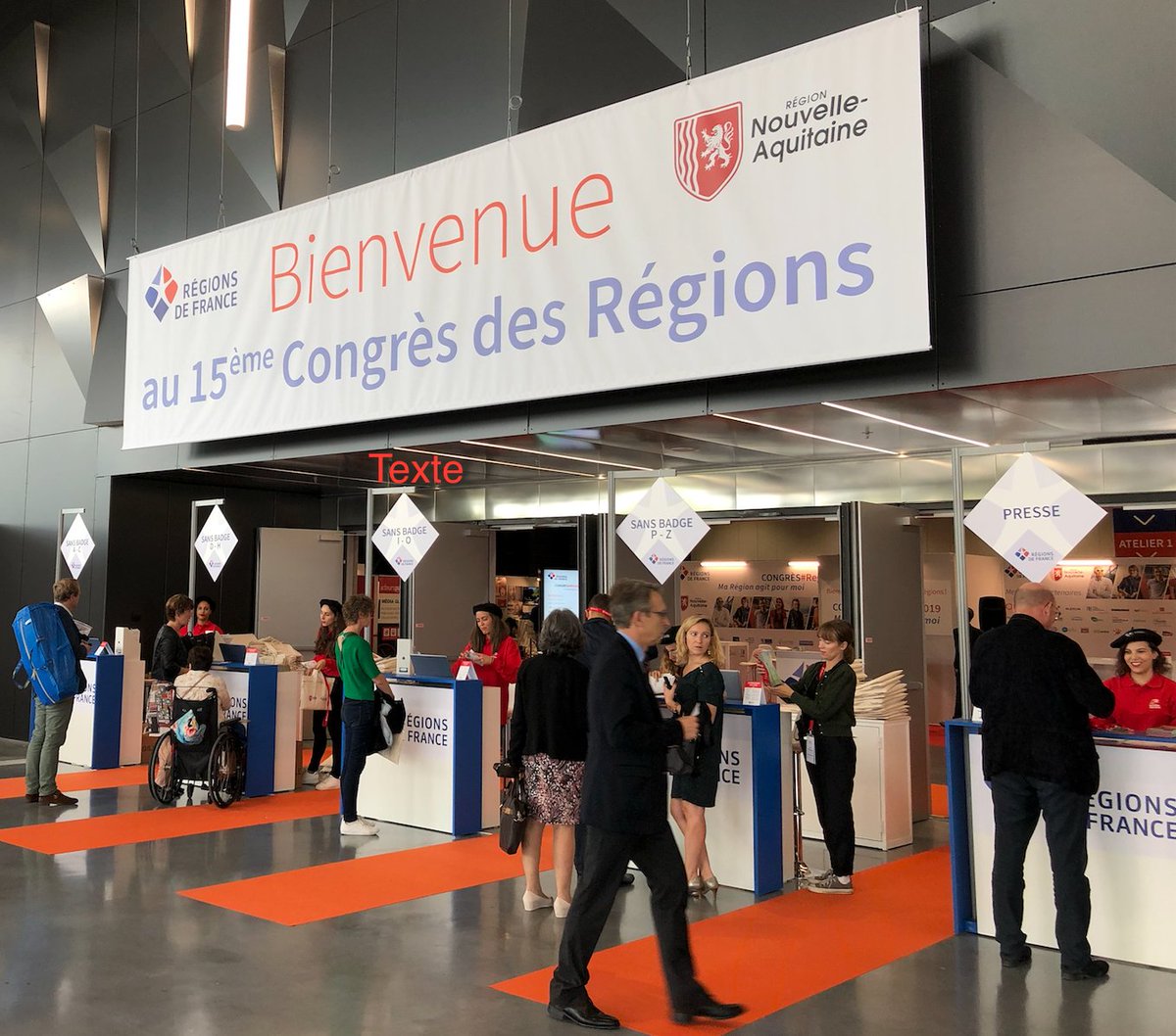 TeamResa's tweet image. Les solutions digitales @TeamResa au service des inscriptions, badges et des contrôles d'accès du 15ème Congrès @Regionsdefrance à Bordeaux !
Merci à @dondiegoevents  et @NvelleAquitaine pour leur confiance !

Revivez en images les temps youtube.com/watch?v=gtFbBE…