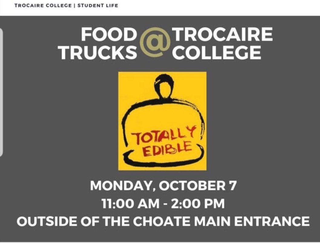 Totally_Edible_'s tweet photo. @TrocaireCollege 
@716FoodTrucks @WutsUpBuffalo @WGOINBuffalo  @WNYFoodTrucks 
@BuffaloEats @StepOutBFLO https://t.co/1bZ7kvqMle
