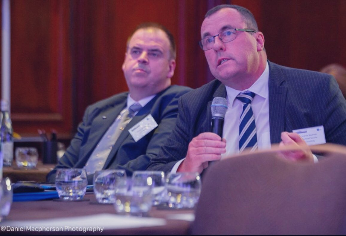 3dAssurance's tweet photo. The 3DAssurance team at #CONSEC2019 Photos courtesy of Daniel MacPherson Photography #AssociationofSecurityConsultants #CPD #networking #learning #collaboration #SeMSnet #blackwellsecurityconsulting #ProfessionalSecurityMagazine https://t.co/saDDxFexFb