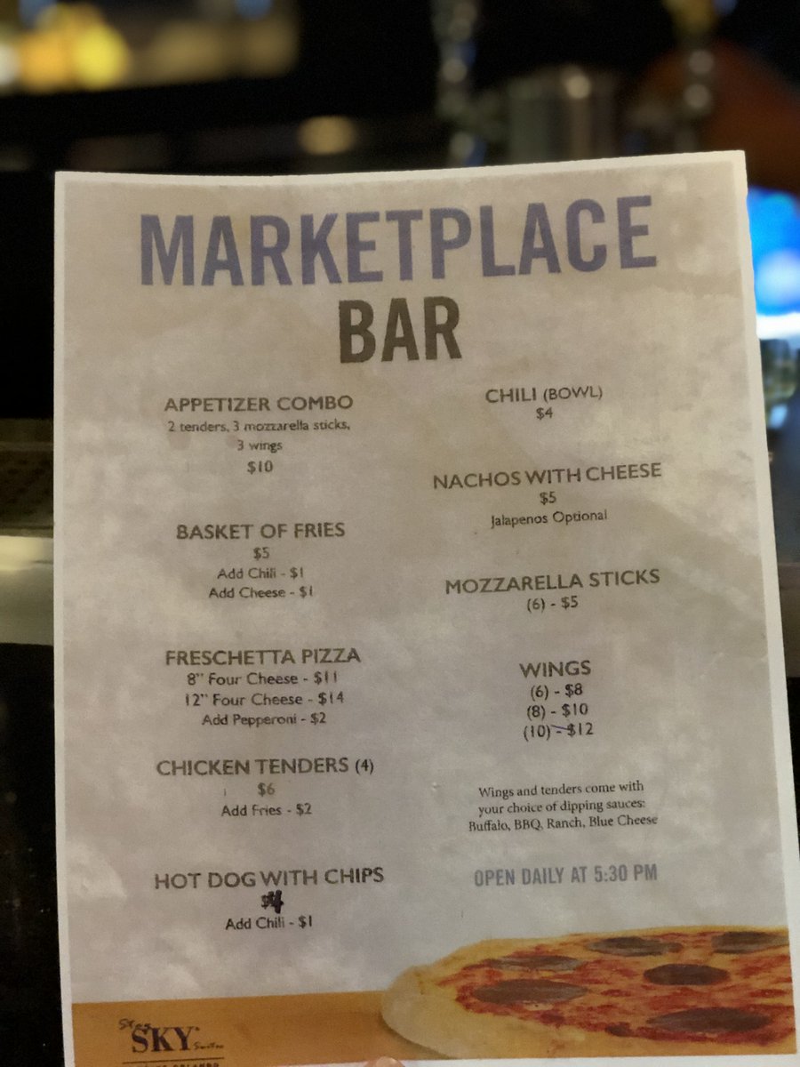 EnclaveORL's tweet photo. RT @sheedsfingers2: Hi what are your bar prices etc for the new hotel bar! Great idea by the way 👍🏻🍻🍷🍹 We've attached a pic of our current menu for you :) https://t.co/CNMvxcuY3Z