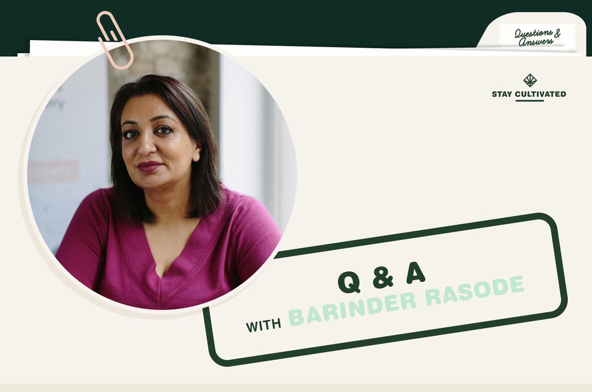 verdevie's tweet photo. Powerhouse, mother, CEO - we feel empowered by women like Barinder. Read our latest Q&amp;A  @BarinderRasode ...https://t.co/BKWJrg3uyR #staycultivated https://t.co/McIroMWGYu