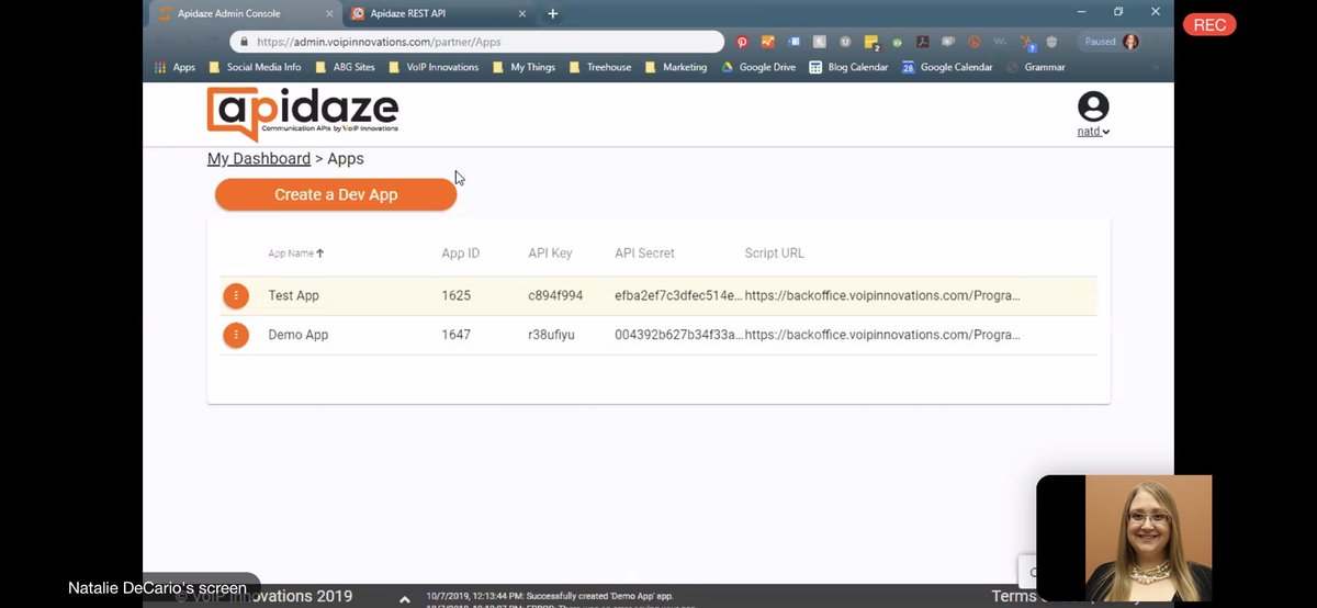TADHackZA's tweet photo. Who else it watching the #Apidaze Webinar happening right now? https://t.co/xRlvfbB0Za @voipinnovations #TADHackJHB #TADHack @Alan_Quayle https://t.co/h23tIhGJiN