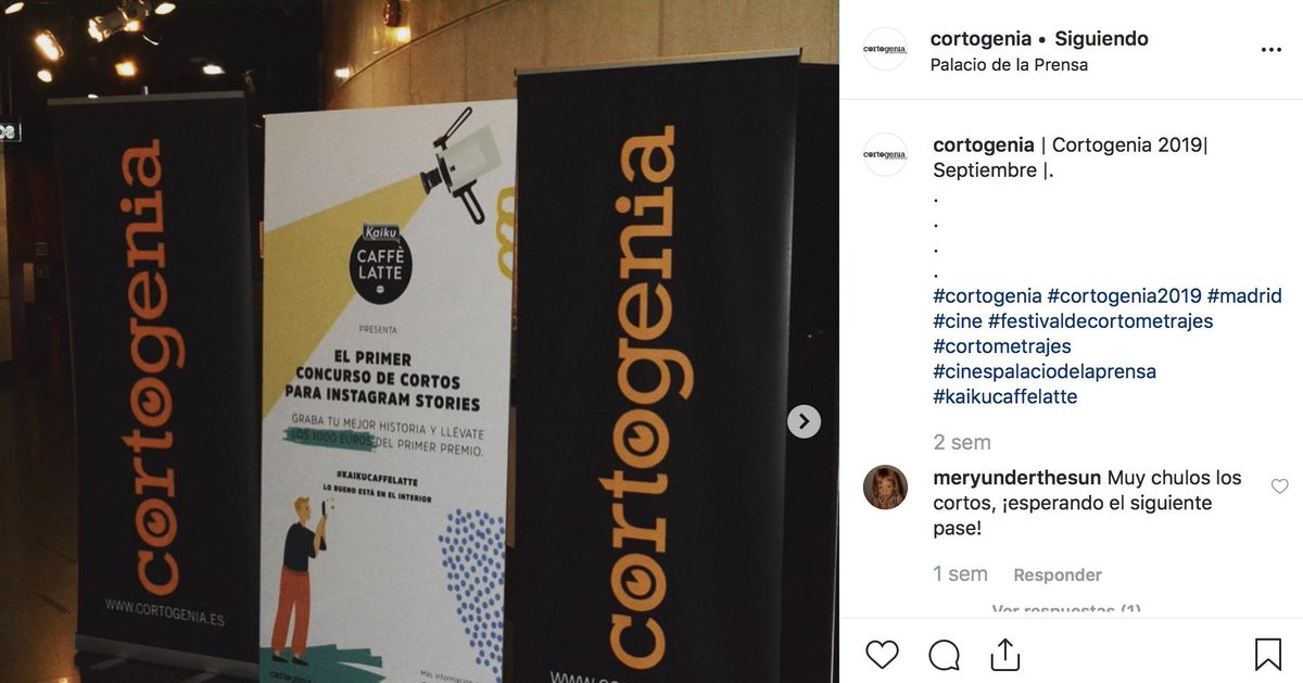 Nos hemos hecho una cuenta de Instagram ¡por fin! ¿Nos seguimos? ☺️☺️☺️

💥instagram.com/cortogenia/
