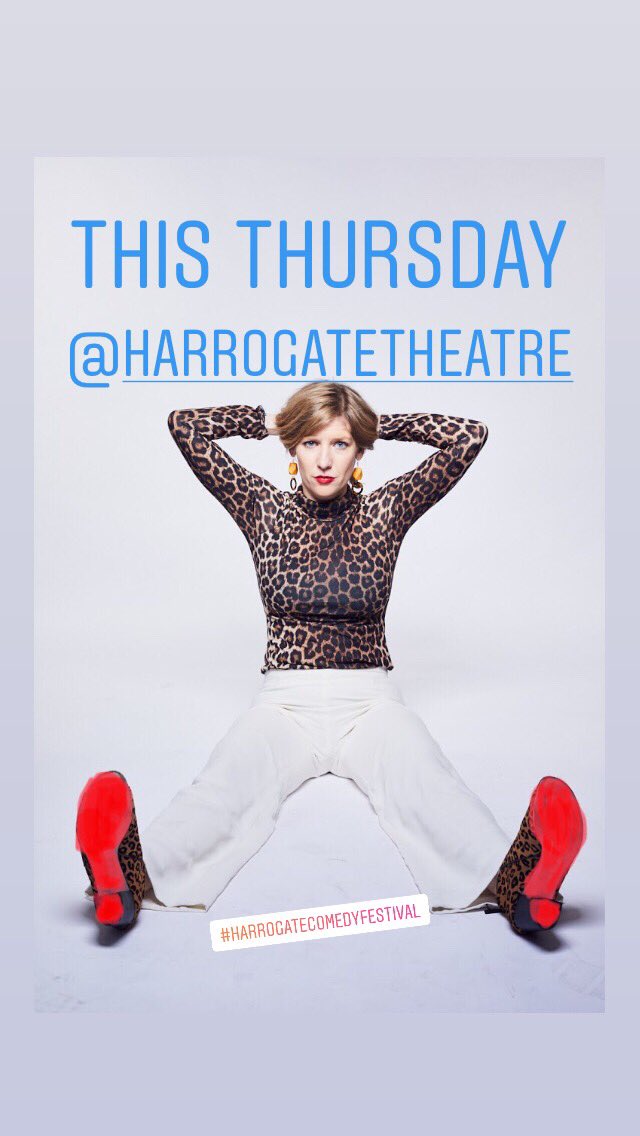 JennyMayMorgan's tweet photo. Last chance to see @PamelaDementhe STICKY DIGITS @HGtheatre 
This Thursday 7:45 
#harrogatecomedyfestival #comedy #stickydigits #harrogate #theatre #storytelling https://t.co/J0suCW1mIf