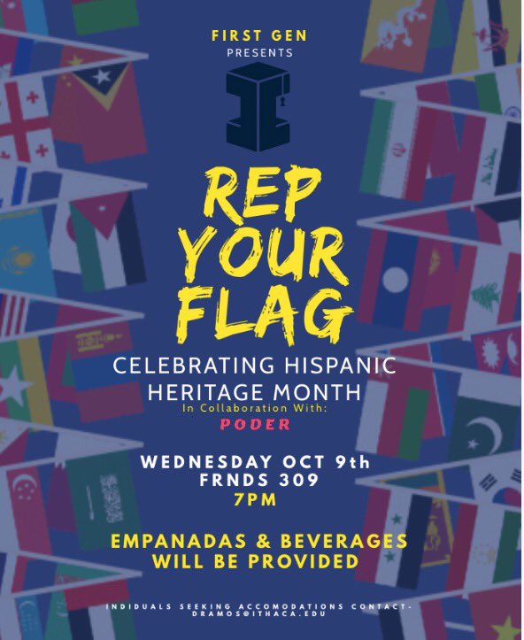 FirstGenOrgIC's tweet image. 🇨🇴🇧🇷🇨🇺🇩🇴🇭🇳🇳🇮🇵🇦🇬🇹🇪🇨🇦🇷🇻🇪🇲🇽🇺🇾 Our upcoming event, in  collaboration with @icpoder is all about celebrating and honoring Hispanic Heritage Month. Come “rep your flag” this Wednesday at 7pm. See you there‼️🇨🇴🇧🇷🇨🇺🇩🇴🇭🇳🇳🇮🇵🇦🇬🇹🇪🇨🇦🇷🇻🇪🇲🇽🇺🇾 
#icfirstgen #hispanicheritagemonth
