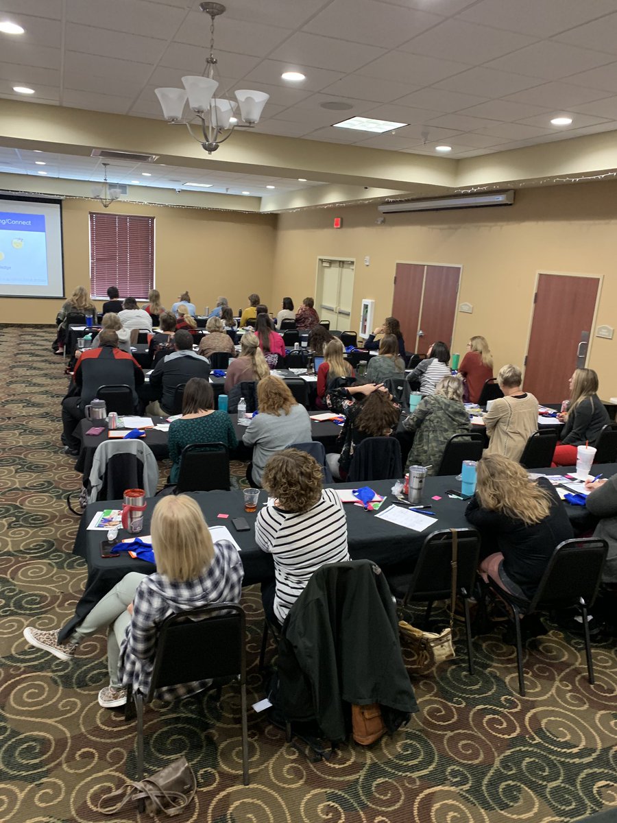 Susan Hentz, National Speaker &amp; Consultant here <a href="/BBHSINDIANSS/">Broken Bow Indians 🏹</a> today speaking on “The Highly Engaged Inclusive Classroom” #GoBow