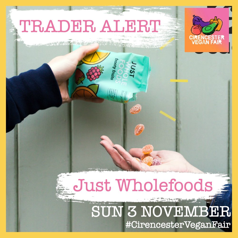 AardeEvents's tweet photo. TRADER ALERT 🍬 | Fresh off the back of a superb year at the Great Taste Awards, @veggiefoods are going to be joining us at #CirencesterVeganFair with their range of delicious, plant-based goodies! From sweets, to sausage mix and even #vegan custard powder – come stock up 🛍⁠ https://t.co/89xOWLgioA