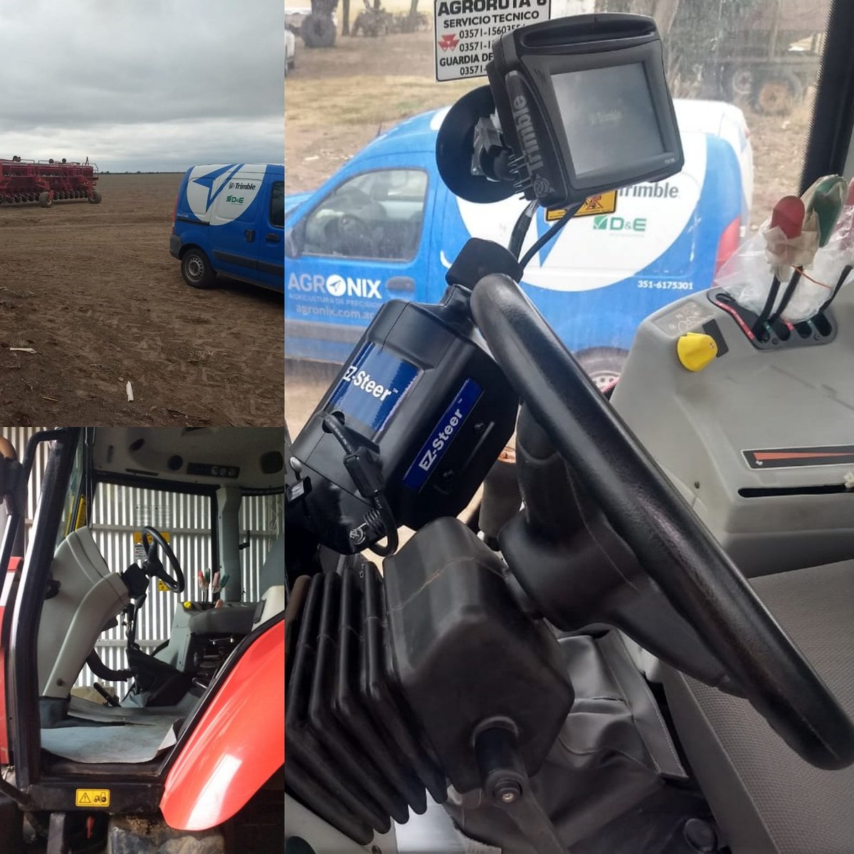 AgronixSRL's tweet photo. Desde #LaPuerta #Córdoba 
Instalación 
▶ #PilotoAutomático #Trimble EZ-Steer® en #Sembradora
Estás preparado para la #CampañaDeGruesa 😉?
Consultanos 📲  tenemos #CondicionesComerciales súper especiales!
#AgronixSRL #AgriculturaDePrecisión #TecnologiaQueRinde #Eficiencia #BPAs https://t.co/pmBrCdcaEN