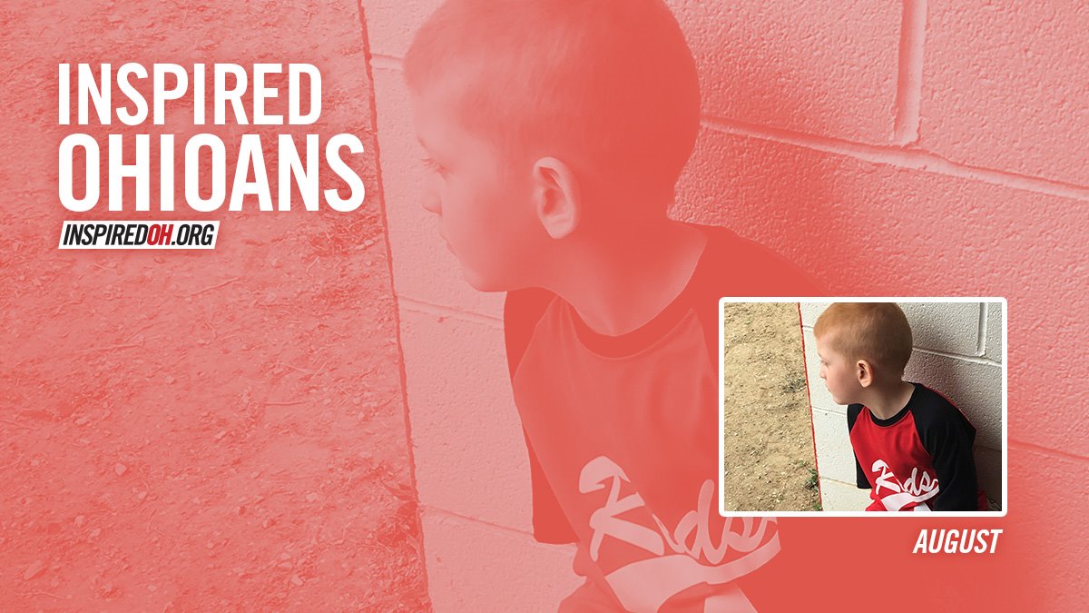OHLottery's tweet photo. Congratulations to our August Inspired Ohioan, Amanda of Ironton. See how her foster son, Noah, overcame an impossible start in life – and through struggles brought them together as a family. Read their #InspiredOH story today: https://t.co/y57npoEDDo https://t.co/F9S2fzhluJ
