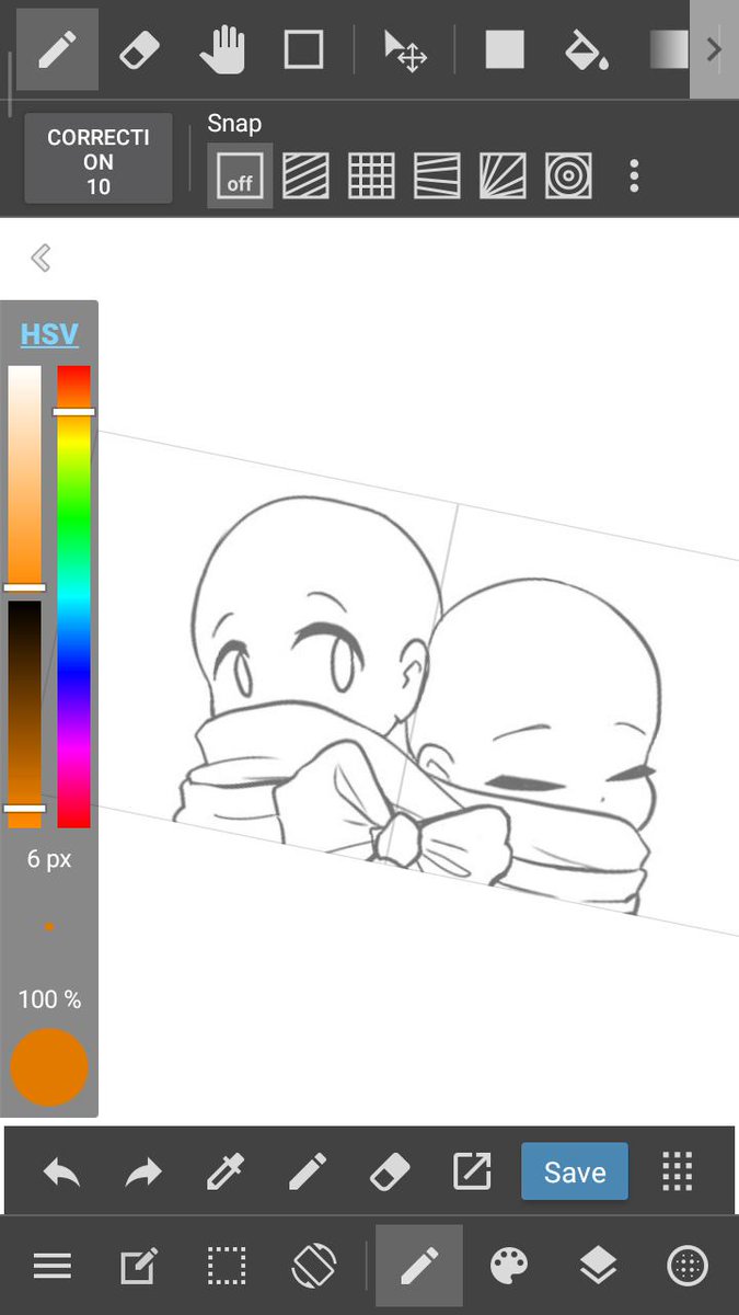 Odni6's tweet photo. Doing some digital art practice, Pose own by their respectful owner, and like i said this is practice 

#couple
#practice 
#digitalart https://t.co/gXB3jzJQeL