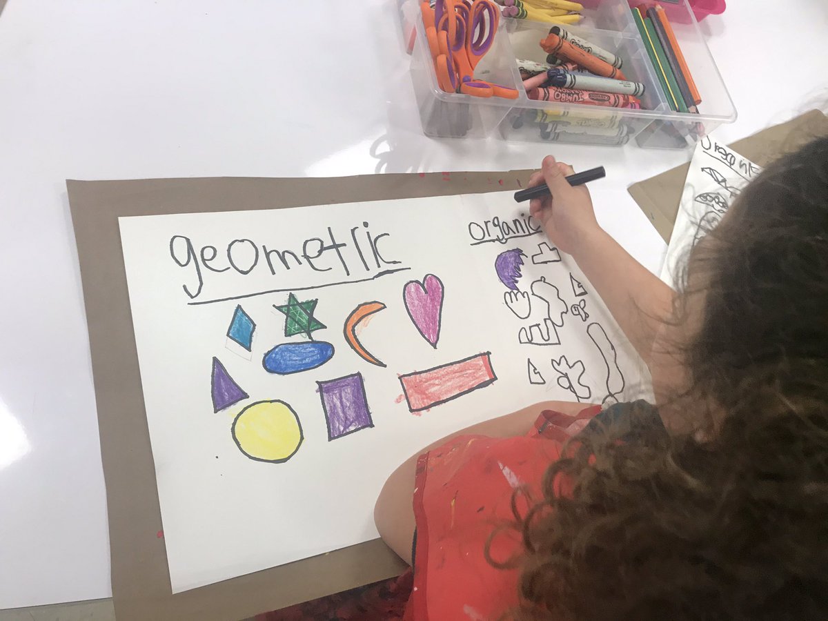 MrsCastaldiArt's tweet photo. Kindergarten artists exploring organic verse geometric shape. Love watching Ms. DeSouza’s amazing artists at work! #PCLowerSchool #PCFineArts #PCVisualArts #OneOfTheBestThings #PCGradeK @PineCrestSch @LCarafiello @sheree_desouza https://t.co/mPajOO2ikd