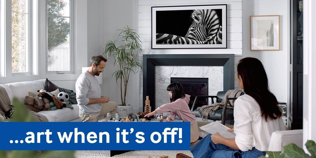 PCRichardandSon's tweet photo. #GIVEAWAY! 🙌📺 We've been family-owned and operated since 1909. Now you can join our "frame’ily" with round 2 of our #BackInTimeTo1909 @SamsungUS Frame Series 49" QLED 4K UHD Smart TV with HDR! To enter for a chance to win, follow us &amp; retweet. Rules: https://t.co/gkzluESkfV https://t.co/c0Zesg5C2s