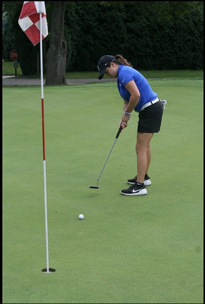 KyleNeddenriep's tweet photo. Kiah Parrott could have had her dream podium finish in the state finals. Instead, she was disqualified. Story on Kokomo senior golfer and a decision that really was not a choice. https://t.co/uMfU6adAM2 https://t.co/WHxvRWt528