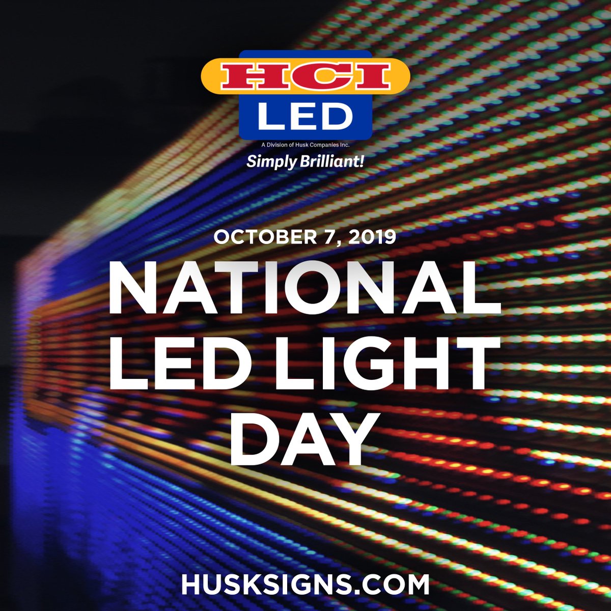 HuskSigns's tweet image. Happy National LED Light Day! We offer a HUGE line of HCI brand LED's for any commercial/industrial application. DM or call 800-909-HUSK for details!
#HuskSigns #HCILED #LED #NationalLEDLightDay #eisforeveryone