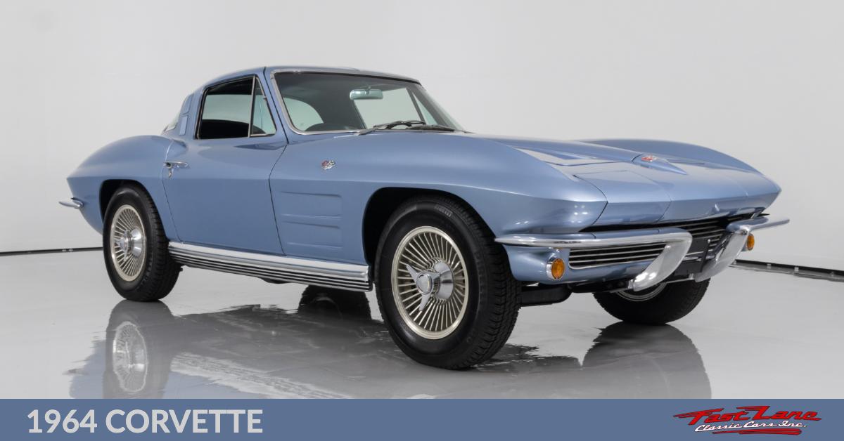 FastLaneSTL's tweet photo. Beautiful '64 #Corvette coupe with numbers matching drivetrain 😎 finished in correct Silver Blue exterior
https://t.co/R1Gsn1YJka
#midyearCorvette #classicCorvette https://t.co/v2V4Gp0gFN