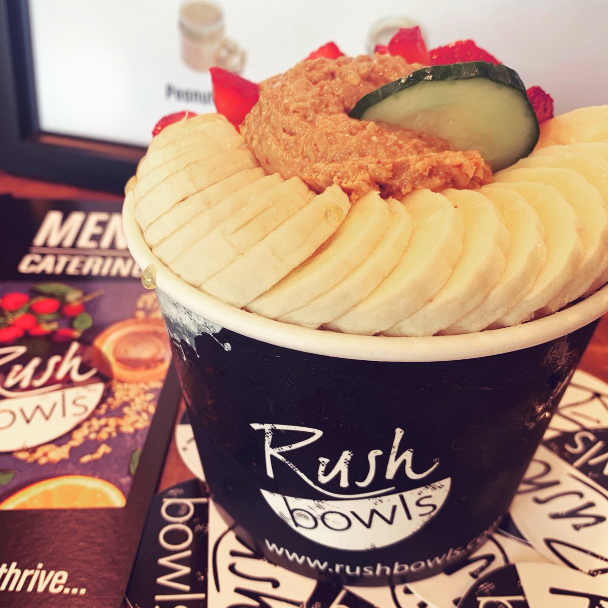 One of the MANY benefits of living at Evolve Bloomington is having <a href="/rb/">Rajesh Balakrishnan</a>.bloomington on site 🍧🍓🥝🥥🍌We love Rush Bowls!!