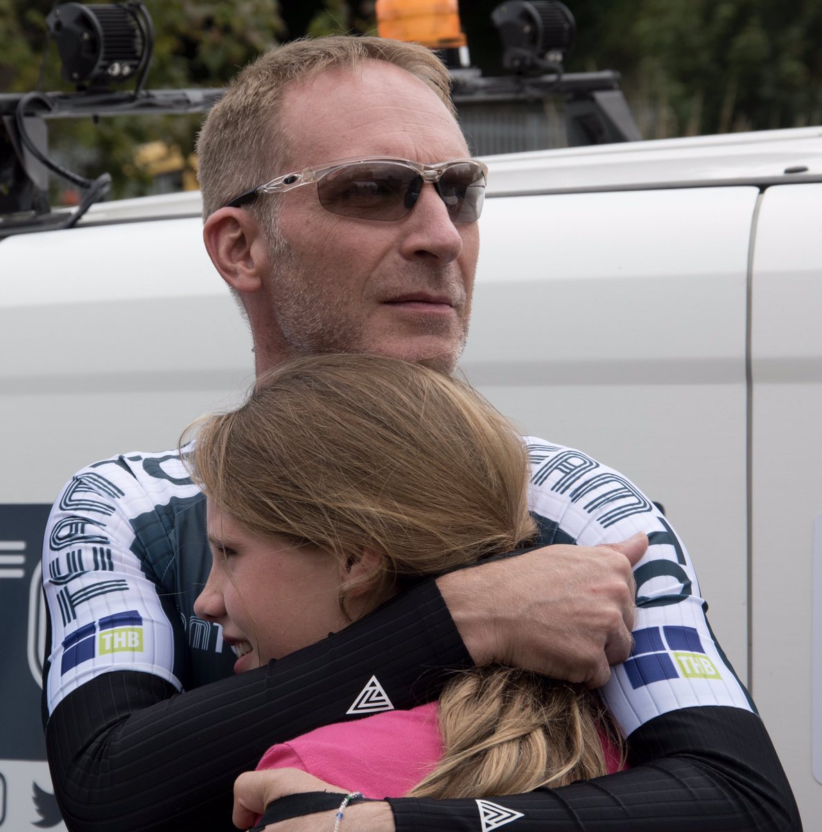 #bestsupport from daughter pre-race #calmingthenerves #teamTQ #RAI2019 #ultracycling