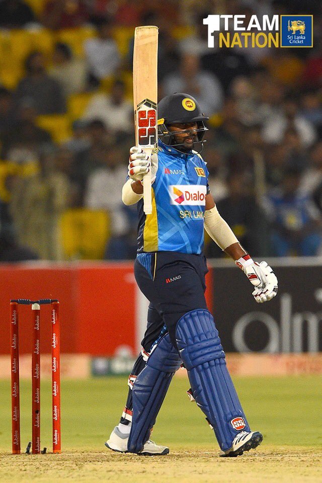 Sabnas_ASA's tweet photo. VICTORY! 🙌
Clinical Sri Lanka beat Pakistan, the number one ranked T20I side by 35 runs to go 2-0 up and claim a series win with one game left to play!
Bhanuka Rajapaksa 77 | Pradeep 4/25 | Hasaranga 3/28 | Udana 2/38.
#ourlion #sl_vs_pak https://t.co/ij8fI5ZlG0