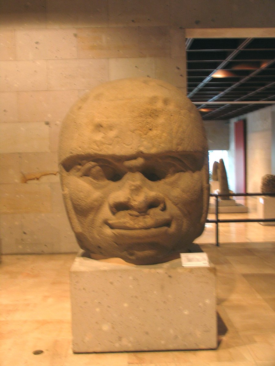 The Colossal Heads found at the sites of La Venta and San Lorenzo have long stood out as unusual examples of sculpture from Ancient Mexico, since they appear to be portraits. Most carvings of people from these contexts are more generic in their personal expression. 2/13
