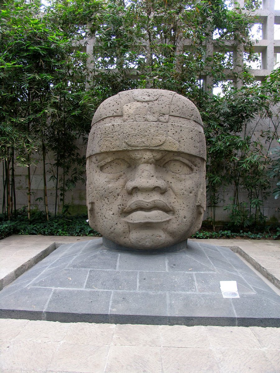 The Colossal Heads found at the sites of La Venta and San Lorenzo have long stood out as unusual examples of sculpture from Ancient Mexico, since they appear to be portraits. Most carvings of people from these contexts are more generic in their personal expression. 2/13