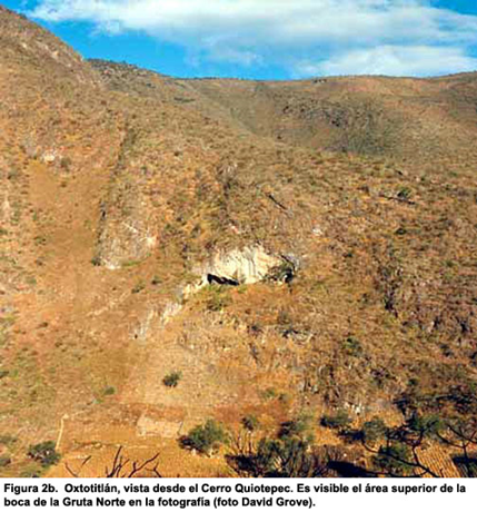 Two different discoveries in archaeology shifted how we saw these structures & their relationship.In the 1970s archaeologist David Grove was taken to Oxtotitlan Cave in southern Mexico where a mural was found just above the opening to a large cave system. (photos by Grove) 6/13