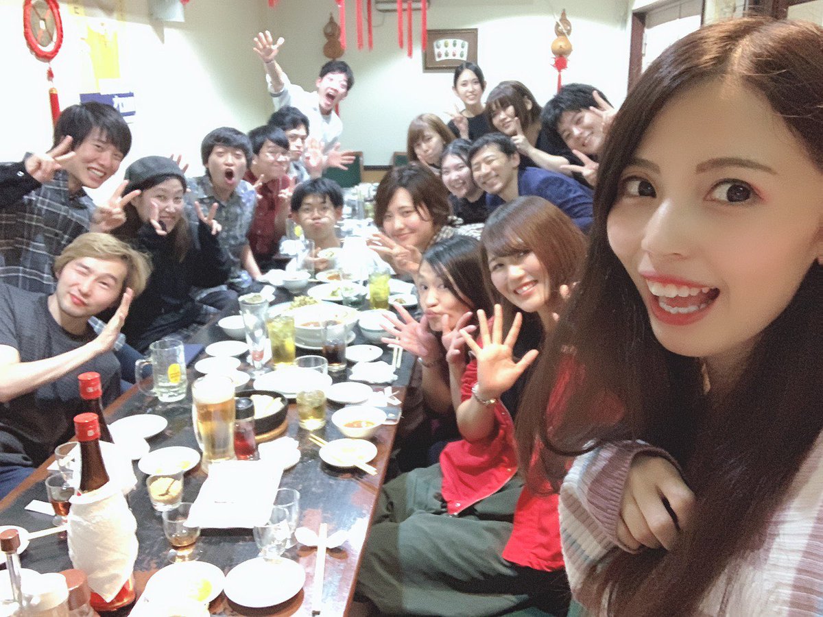 sacchon1125's tweet photo. 今日は #Hash3 の舞台班のメンバーと、脚本書いてくださったなぐりさんと飲み会でした❤️
なぐりさんお忙しい中お越しいただきありがとうございます😍💕
今回も楽しい飲み会でした🎶
みんな大好きー❤️ https://t.co/6l4xqrQbWa