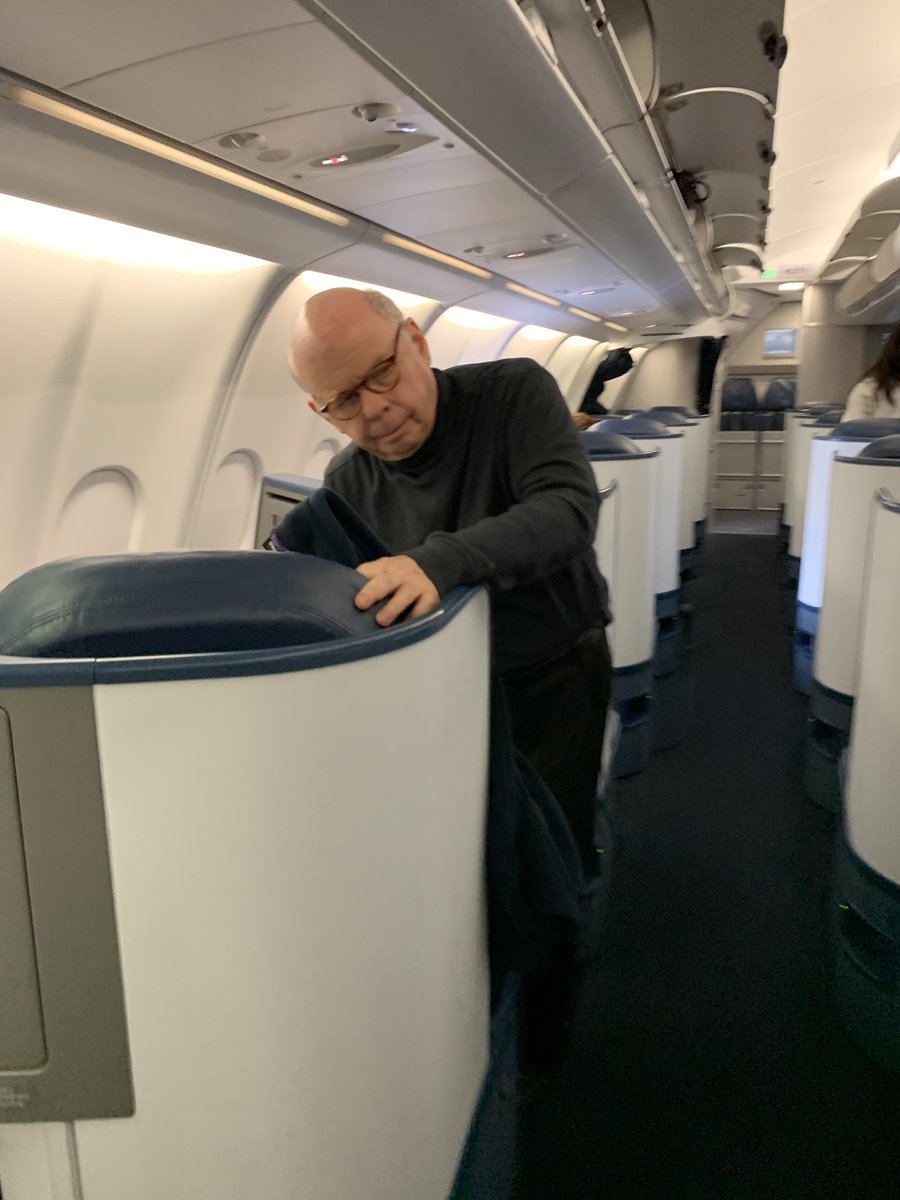 dinesh_s's tweet photo. Iβm such a creepy stalker lol! I love that I got him doing the look too!! #Inconceivable #GoingGoingBackBackToCaliCali #WallaceShawn https://t.co/RbBqiVoSs8