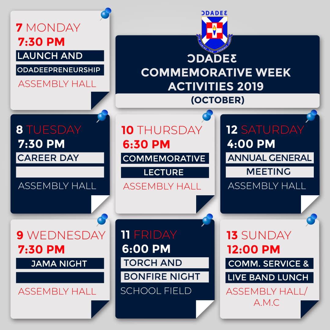 Odadee_Official's tweet photo. ƆDADEƐ COMMEMORATIVE WEEK ACTIVITIES
#PRESECBonfire
#Odadee https://t.co/I0lnLwLRcq
