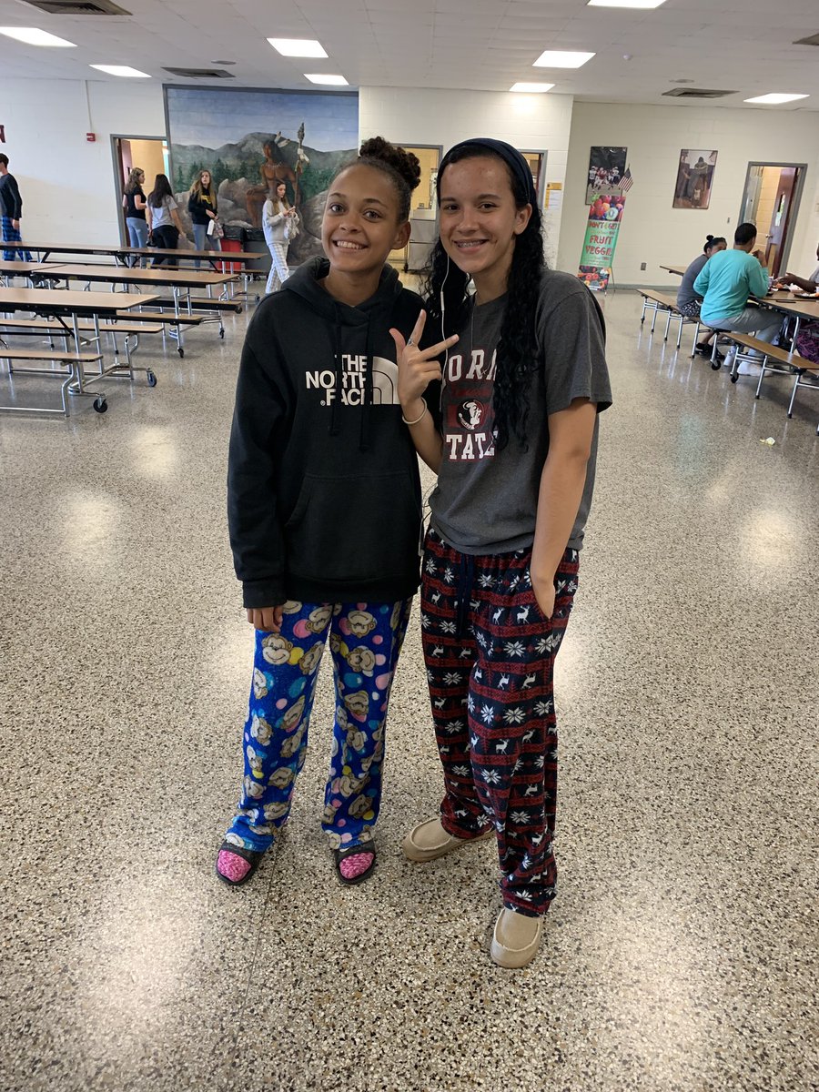 SauraPride's tweet photo. It’s Spirit Week this week and today is PJ Day!  #SauraPride https://t.co/r4ZRTzkgiA
