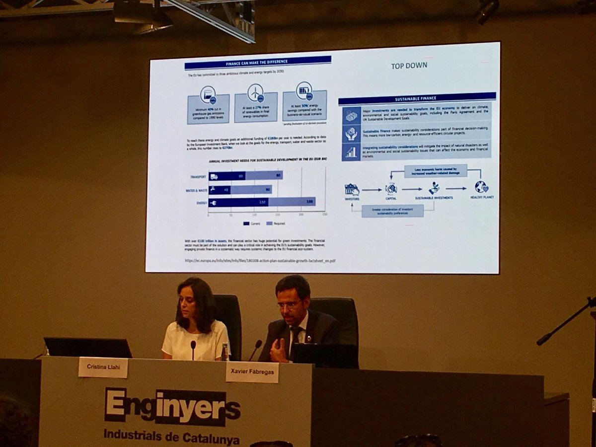 CaixaEnginyers's tweet photo. ✅ Parlem sobre com generar #inversions responsables amb impacte positiu en els #ODS amb @cristinallahi i @favre99.
#ISR #fonsinversio https://t.co/pObsgZ7dbv