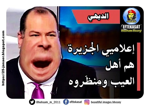 الديهي إعلاميي الجزيرة هم أهل العيب ومنظّروه