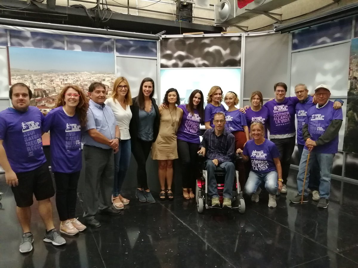 clubdelasaviesa's tweet photo. En el darrer programa ens van presentar una iniciativa solidària que no pots faltar @cursaciutats el 27 d'octubre apunta't  a participar en la investigació del càncer de pàncrees @CanalTerrassa
@CheloTerrassa
#Cancer #pancrees https://t.co/jzf78OVT8S